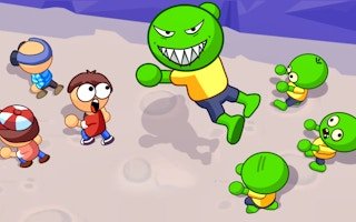 Image Zombie Crowd & Merge